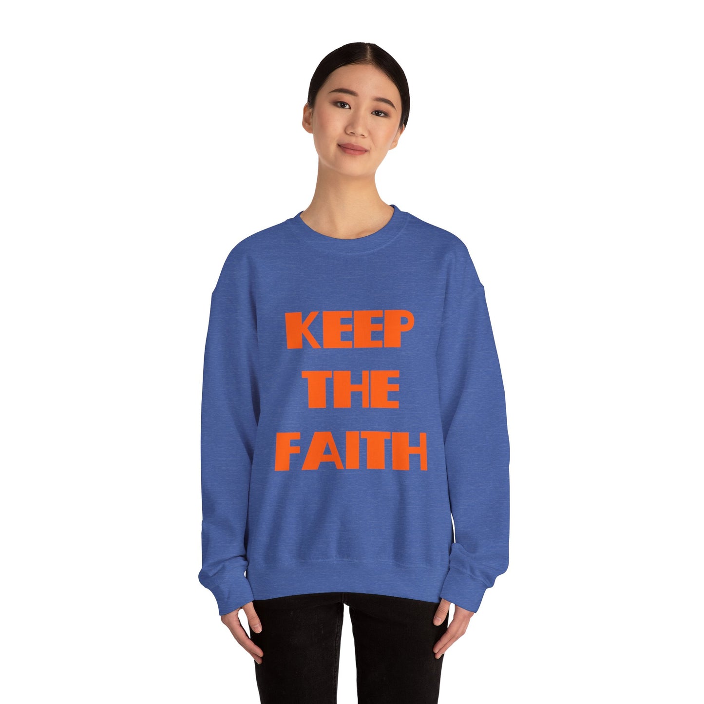 Keep The Faith (NYC Edition) Christian Sweatshirt, Christian Gifts, Christian Back To School Gifts, Trendy Christian Apparel