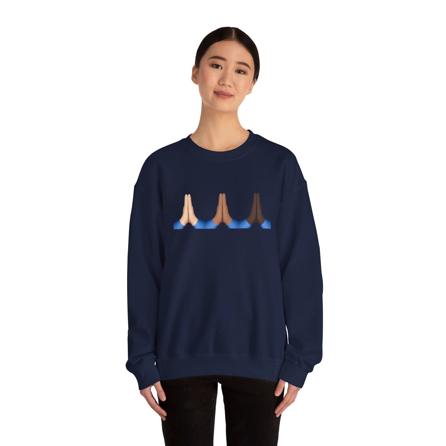 Praying Hands Emoji Shirt -Pray Shirt, Pray Sweatshirt, Christian Clothing, Christian Shirts, Christian Sweatshirt, Christian Hoodie, Prayer