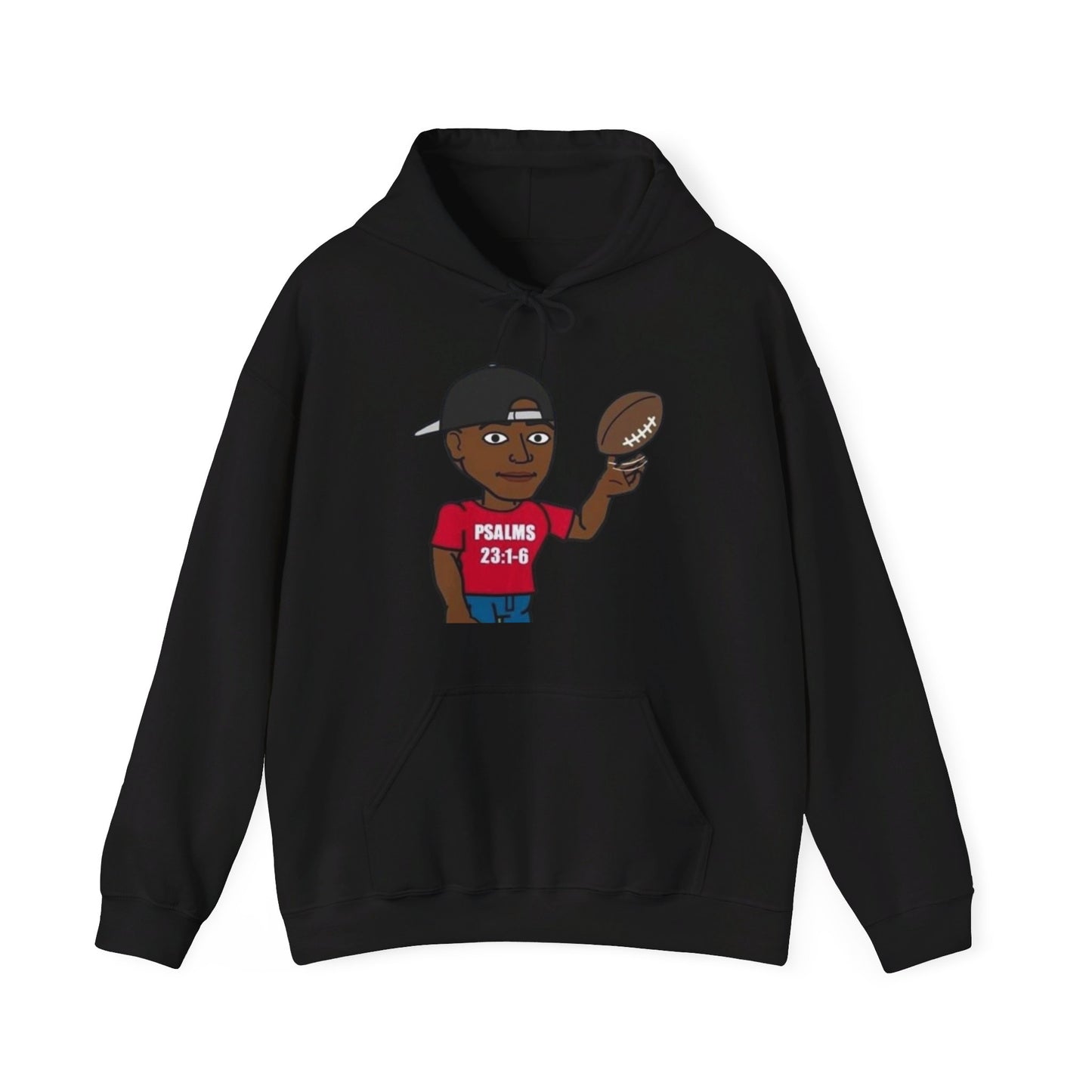 Psalms 23 Cartoon Shirt - Christian Clothing, Christian Shirts, Christian Sweatshirt, Christian Hoodie, Top Religious Shirts, Bible Shirts