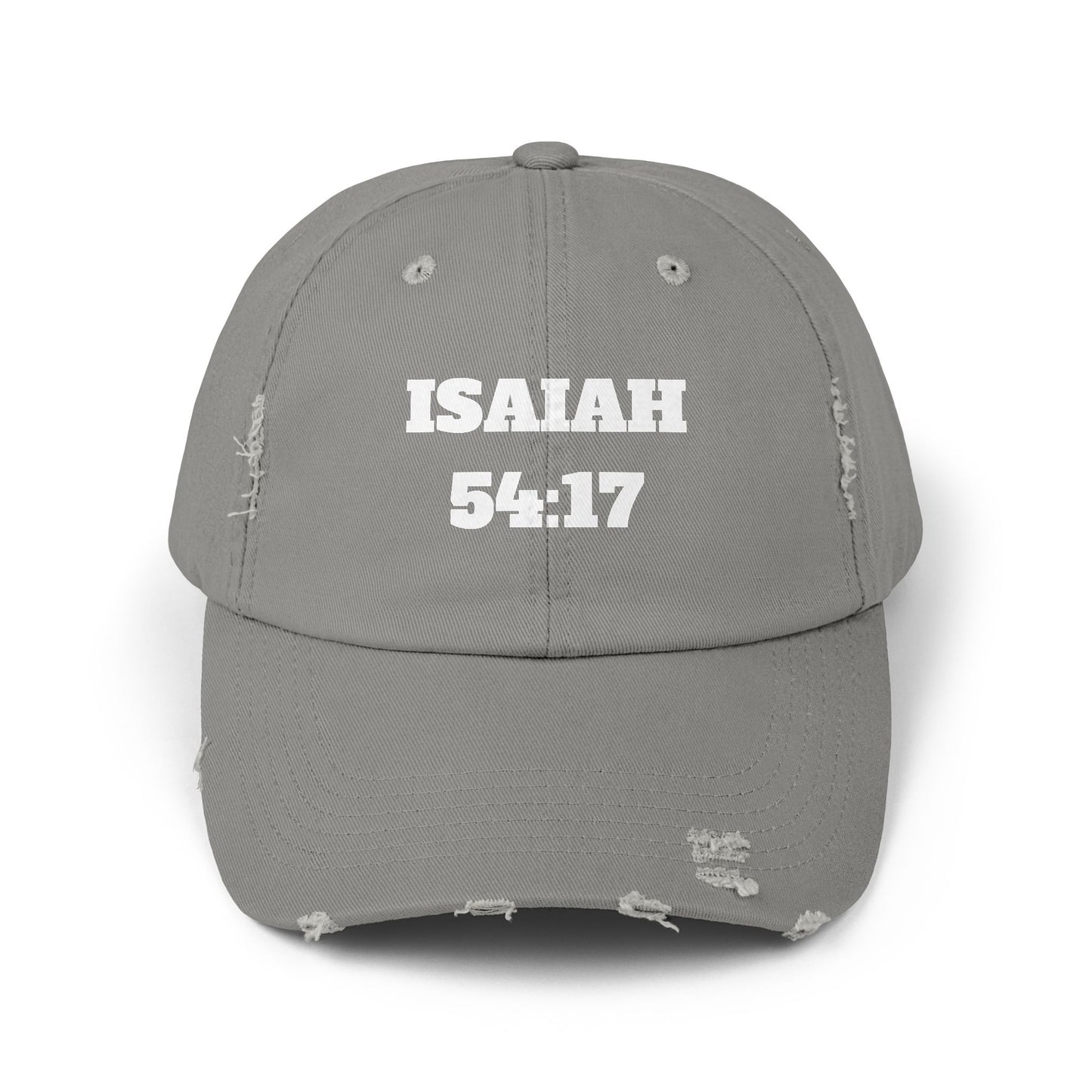 Isaiah 54:17 Christian Dad Hat, Christian Caps, Church Hats For Women, Mens Christian Hats, Spring Clothing, Christian Gifts, Distressed Cap