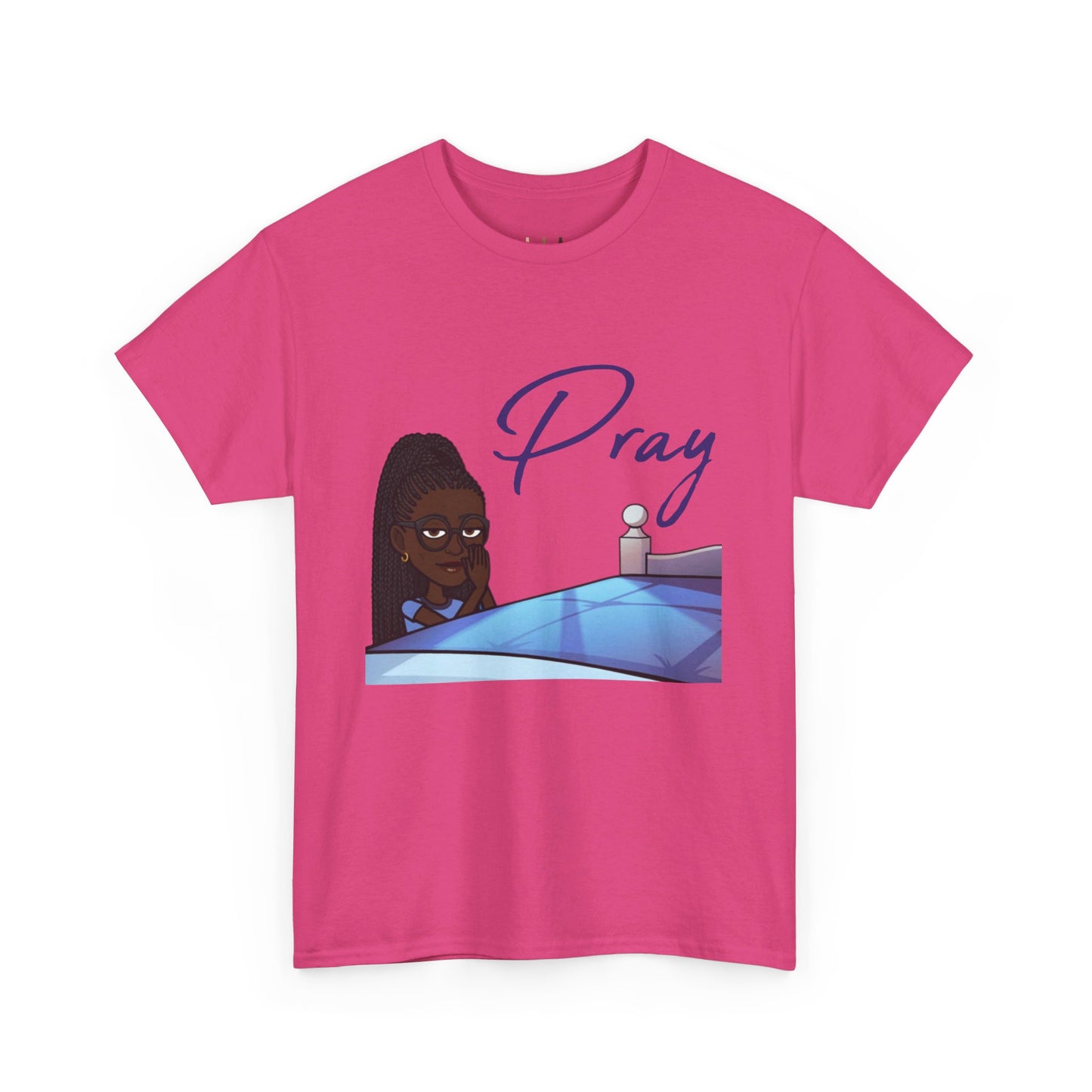 Praying Bitmoji Christian Women's TShirt, Women's Easter Outfit, Easter Gifts, Women's Easter Gifts, Christian Women's Clothing, Pray TShirt