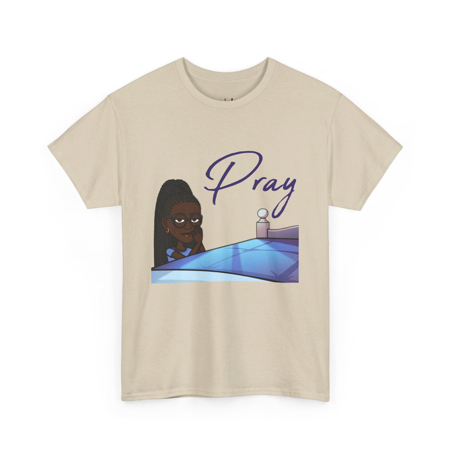 Praying Bitmoji Christian Women's TShirt, Women's Easter Outfit, Easter Gifts, Women's Easter Gifts, Christian Women's Clothing, Pray TShirt