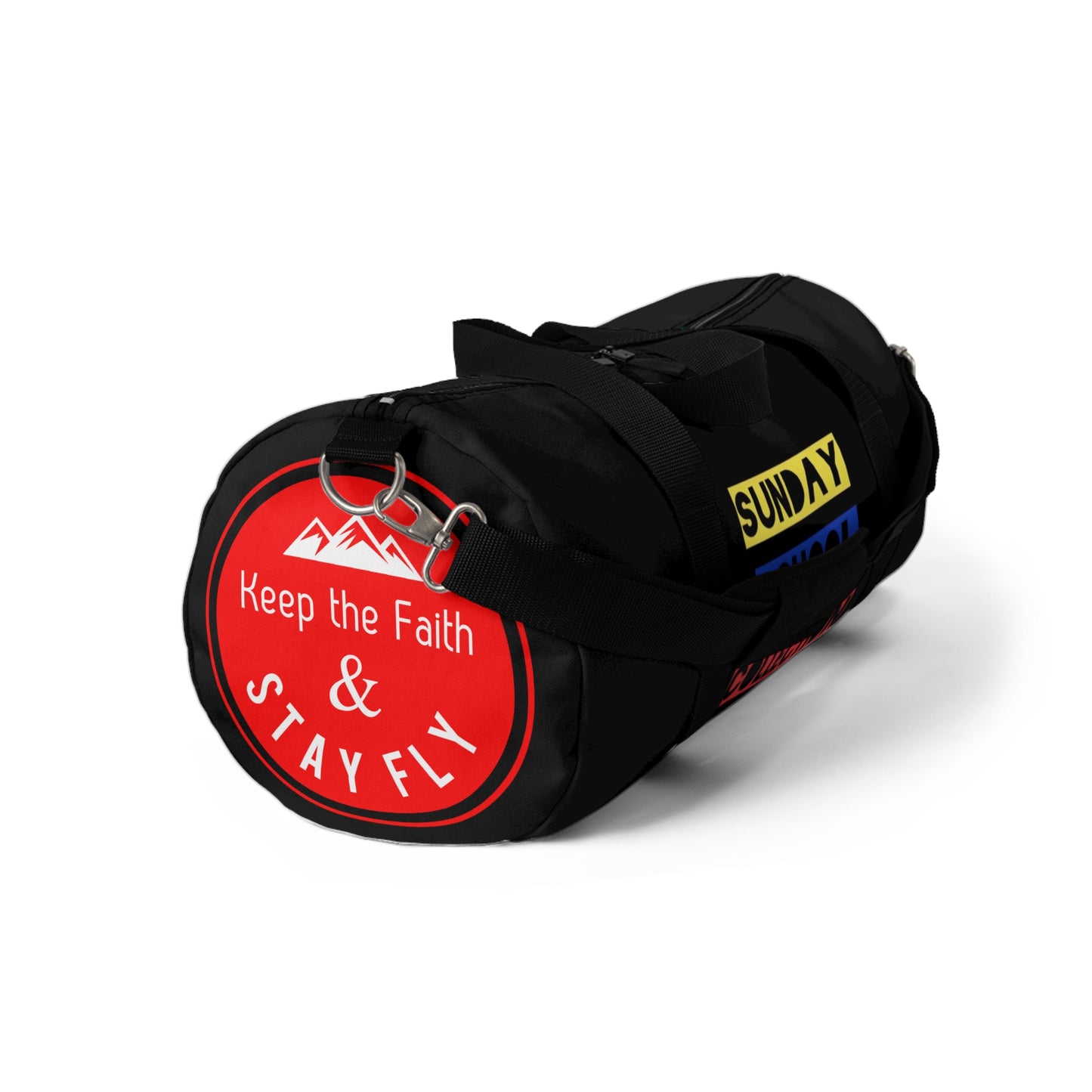 Keep The Faith & Stay Fly Duffel Bag