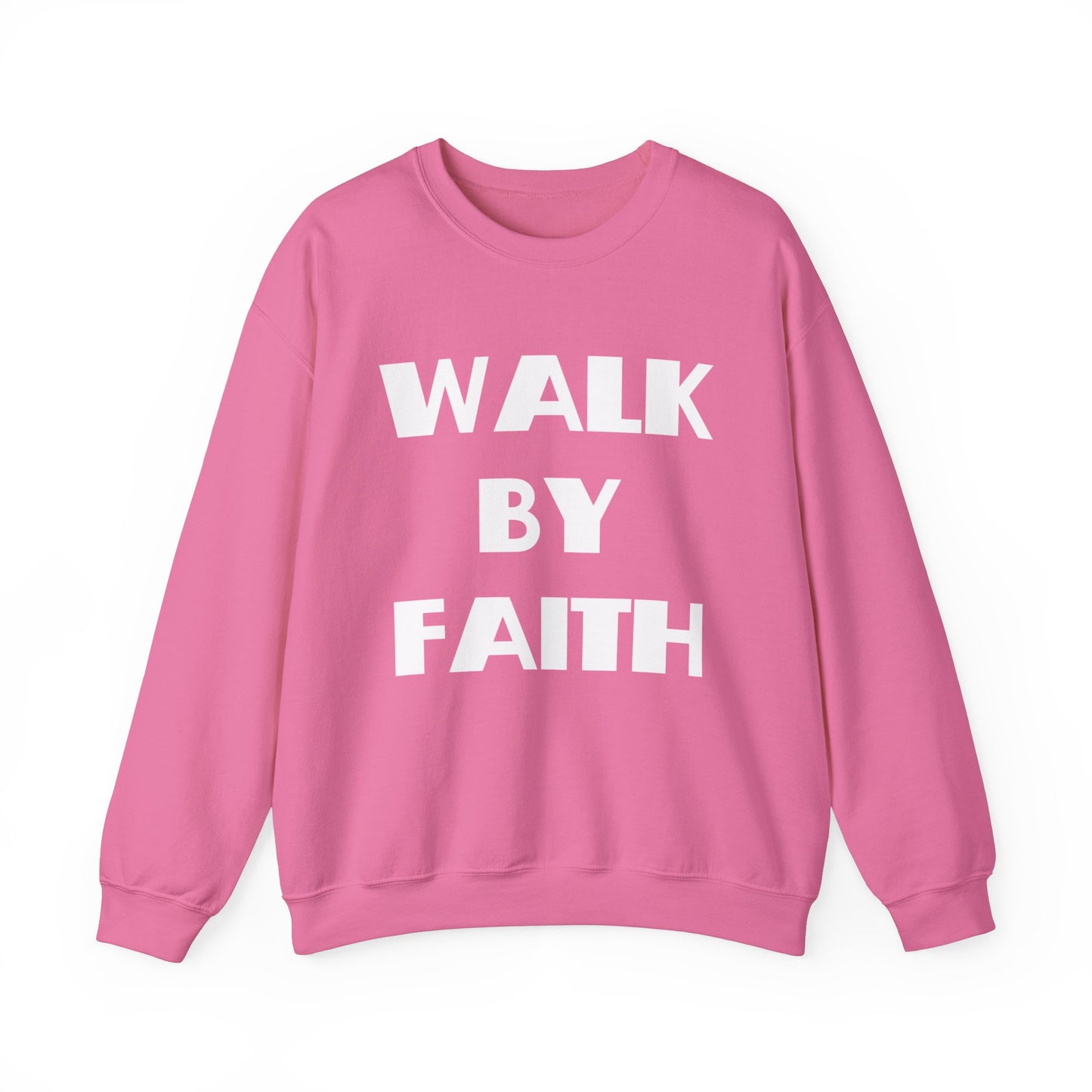 Walk By Faith Christian Sweatshirt, Christian Gifts, Christian Back To School Gifts, Trendy Christian Apparel