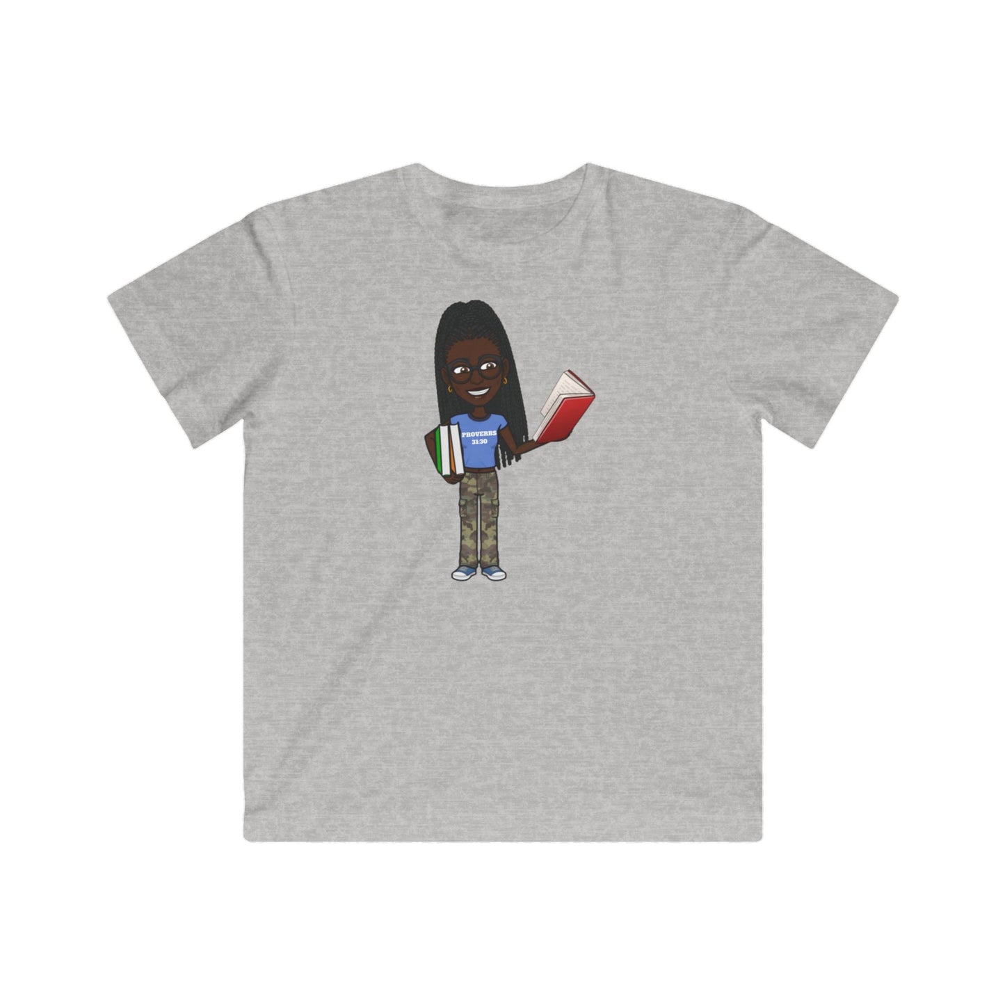 Proverbs 31:30 Bitmoji Kids Shirt, Kids Easter Shirt, Girls Easter Shirt, Kids Easter Gifts, Kids Easter Outfit, Girls Christian Clothing,