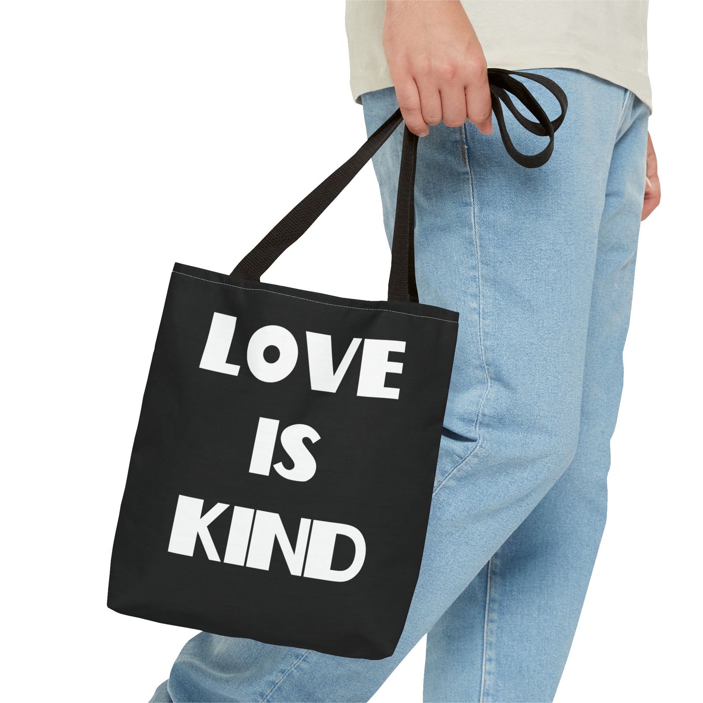 Love is Patient & Love Is Kind Christian Tote Bag, Christian Gifts, Christian Back To School Gifts, Trendy Christian Apparel