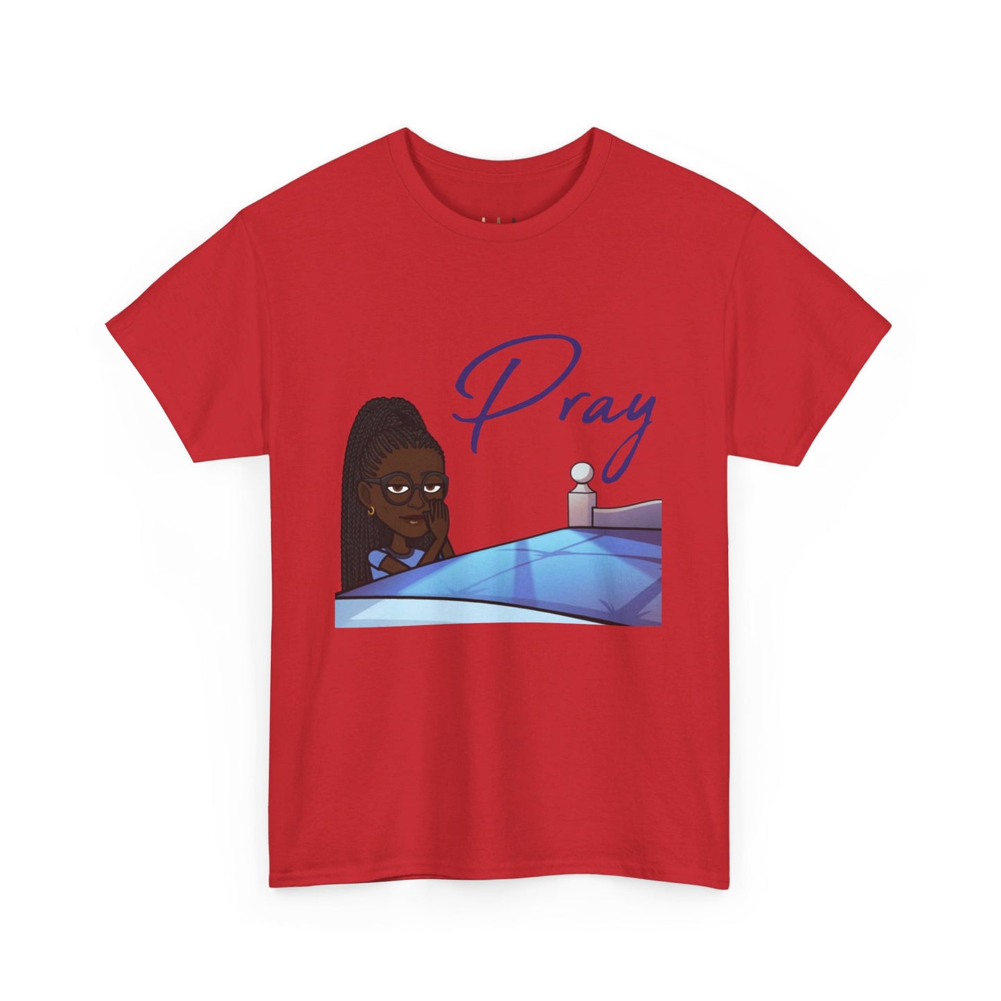 Praying Bitmoji Christian Women's TShirt, Women's Easter Outfit, Easter Gifts, Women's Easter Gifts, Christian Women's Clothing, Pray TShirt