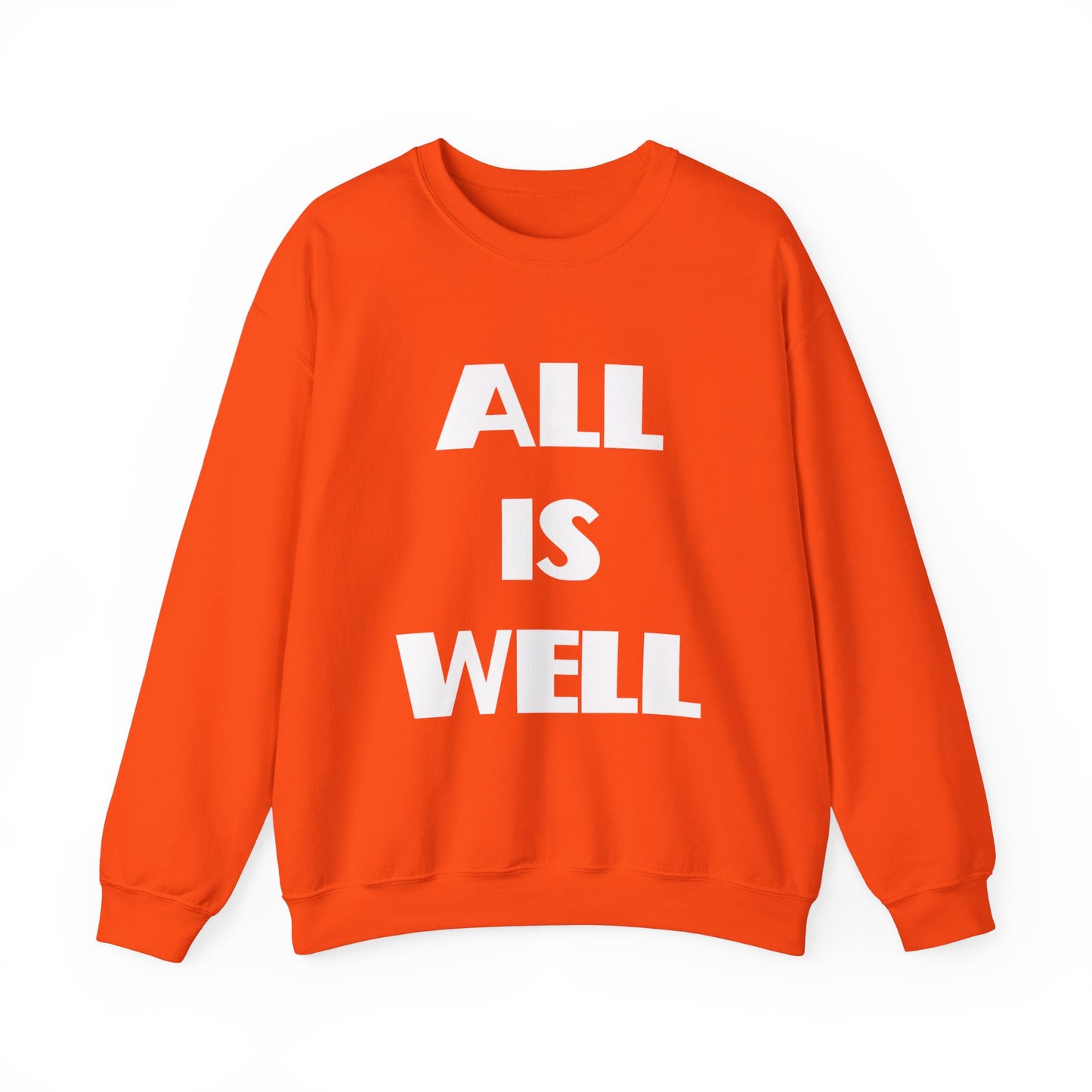 All Is Well Christian Sweatshirt, Christian Gifts, Christian Back To School Gifts, Church Outfits