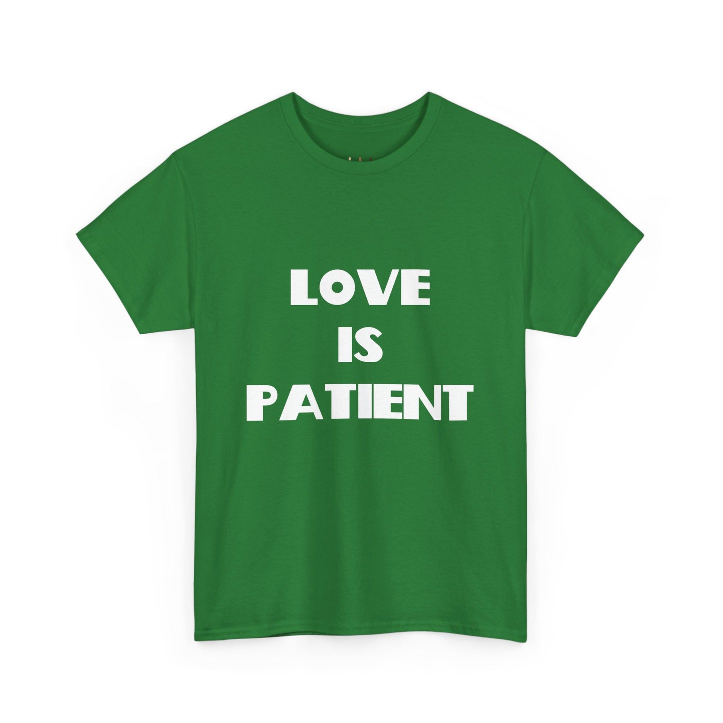 Love Is Patient Christian T-Shirt, Christian Gifts, Christian Back To School Gifts, Trendy Christian Apparel