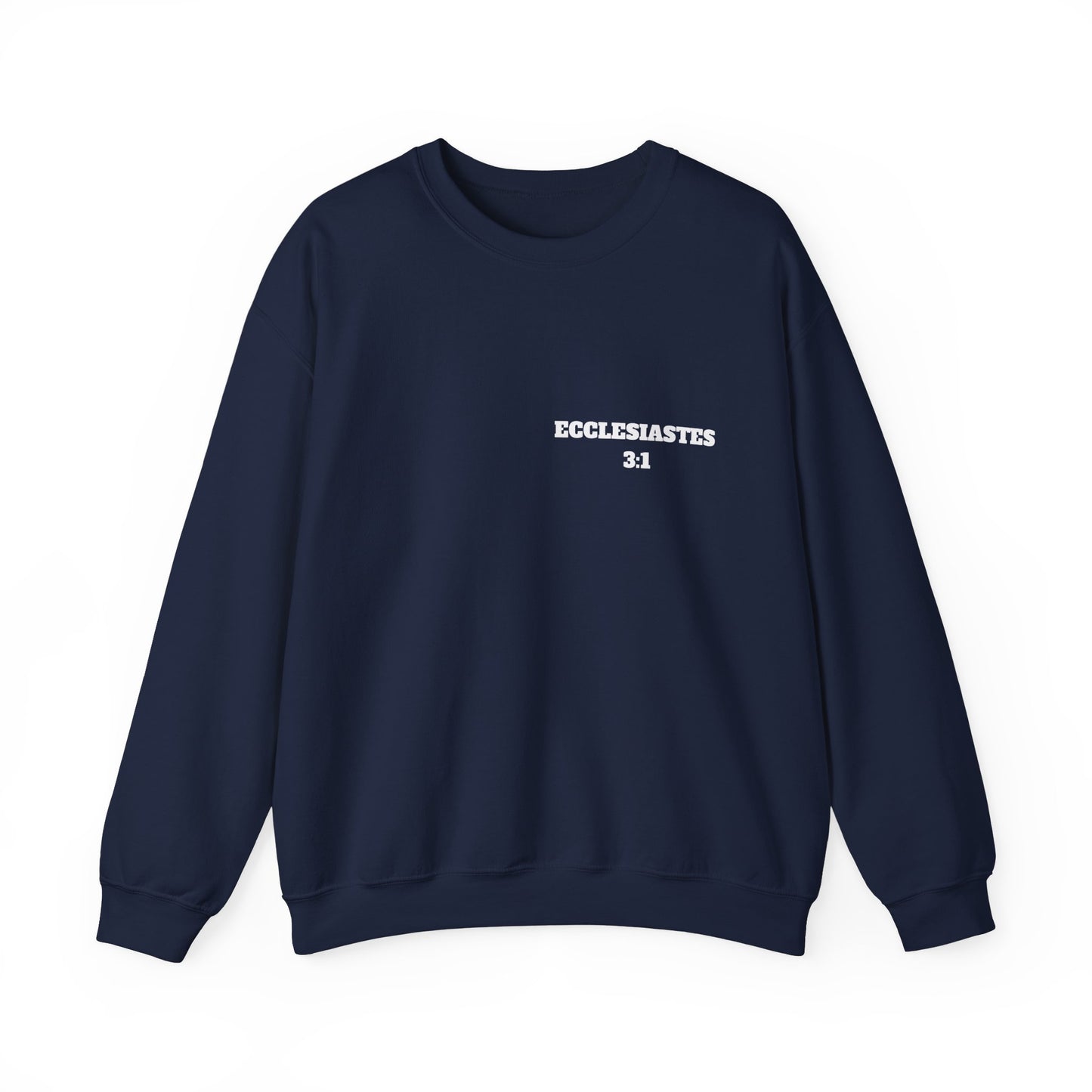Ecclesiastes 3:1 Christian Sweatshirt, Christian Gifts, Christian Back To School Gifts, Church Outfits