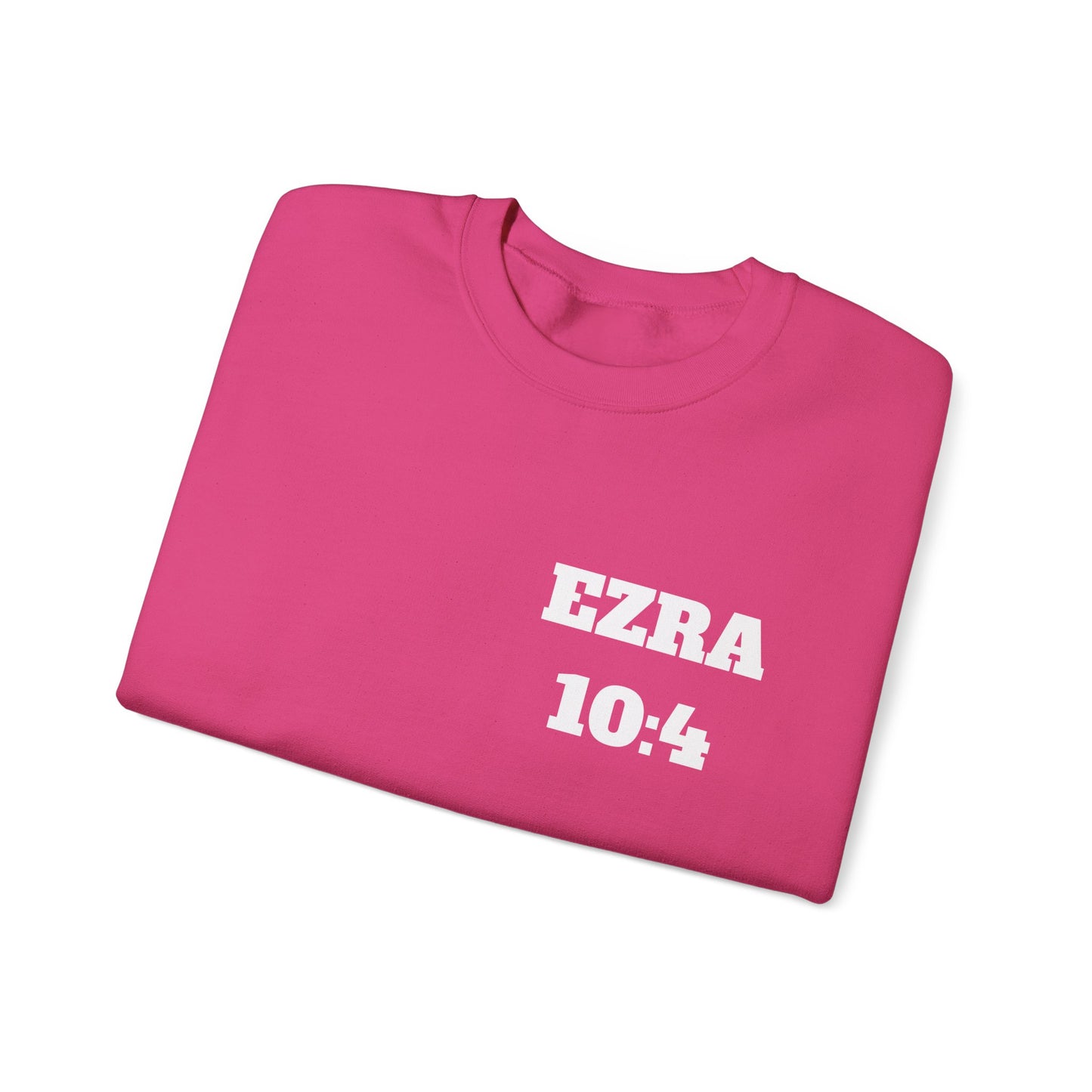 Ezra 10:4 Christian Sweatshirt, Christian Gifts, Christian Back To School Gifts, Church Outfits
