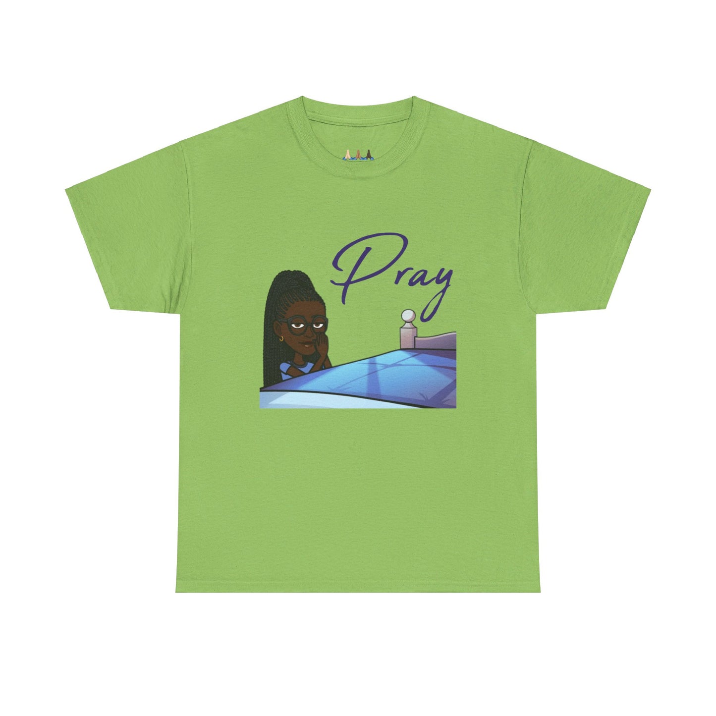 Praying Bitmoji Christian Women's TShirt, Women's Easter Outfit, Easter Gifts, Women's Easter Gifts, Christian Women's Clothing, Pray TShirt