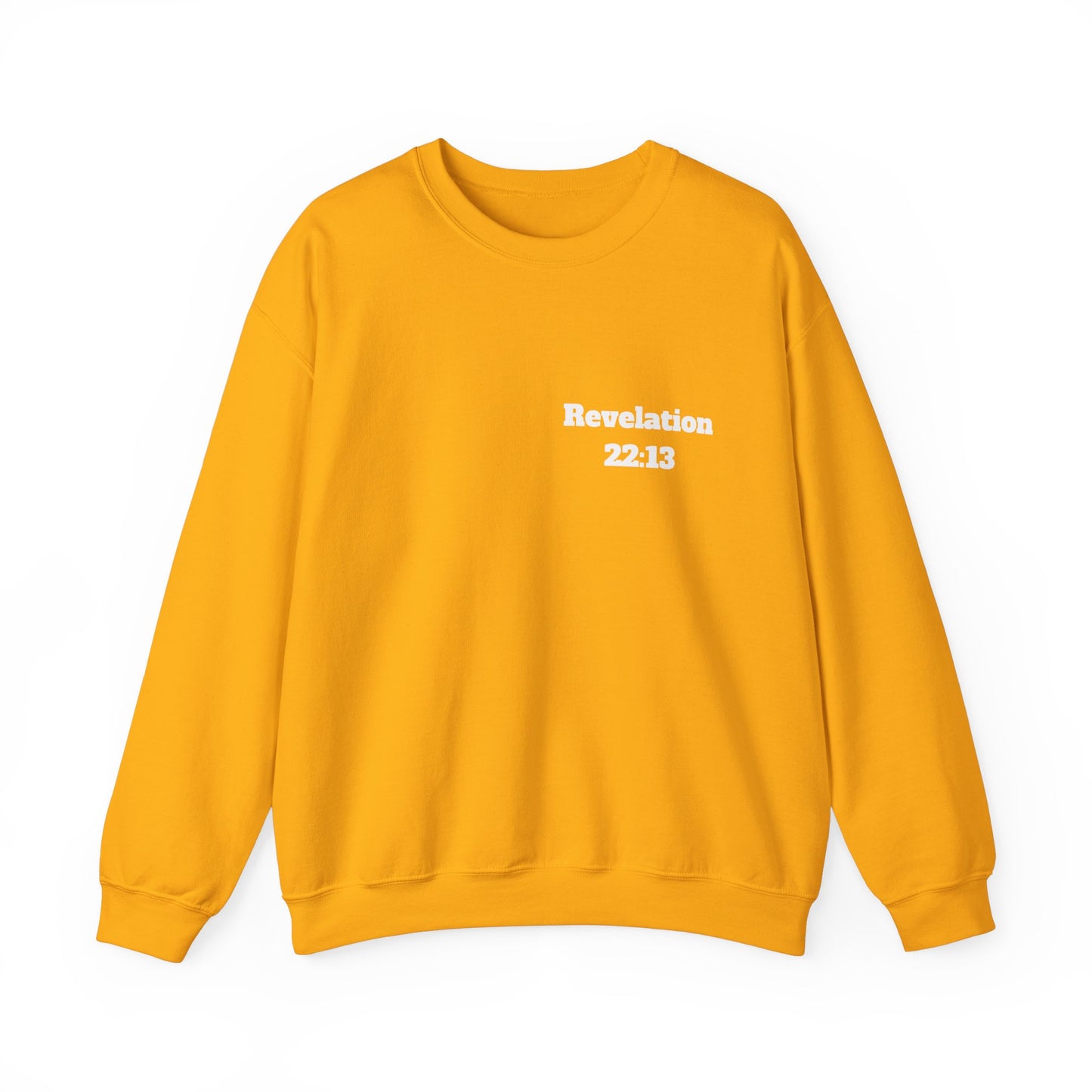 Revelation 22:13 Christian Sweatshirt, Christian Gifts, Christian Back To School Gifts, Church Outfits