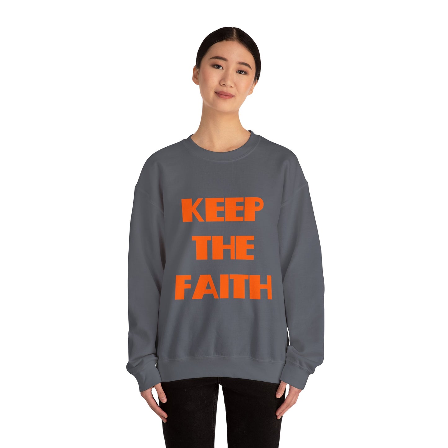 Keep The Faith (NYC Edition) Christian Sweatshirt, Christian Gifts, Christian Back To School Gifts, Trendy Christian Apparel