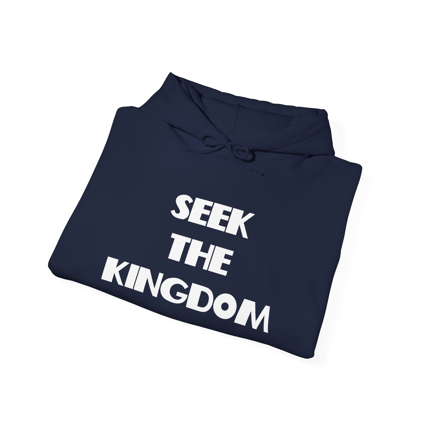 Seek The Kingdom Hoodie – Christian Gifts, Trendy Christian Apparel, Christian Christmas Gifts