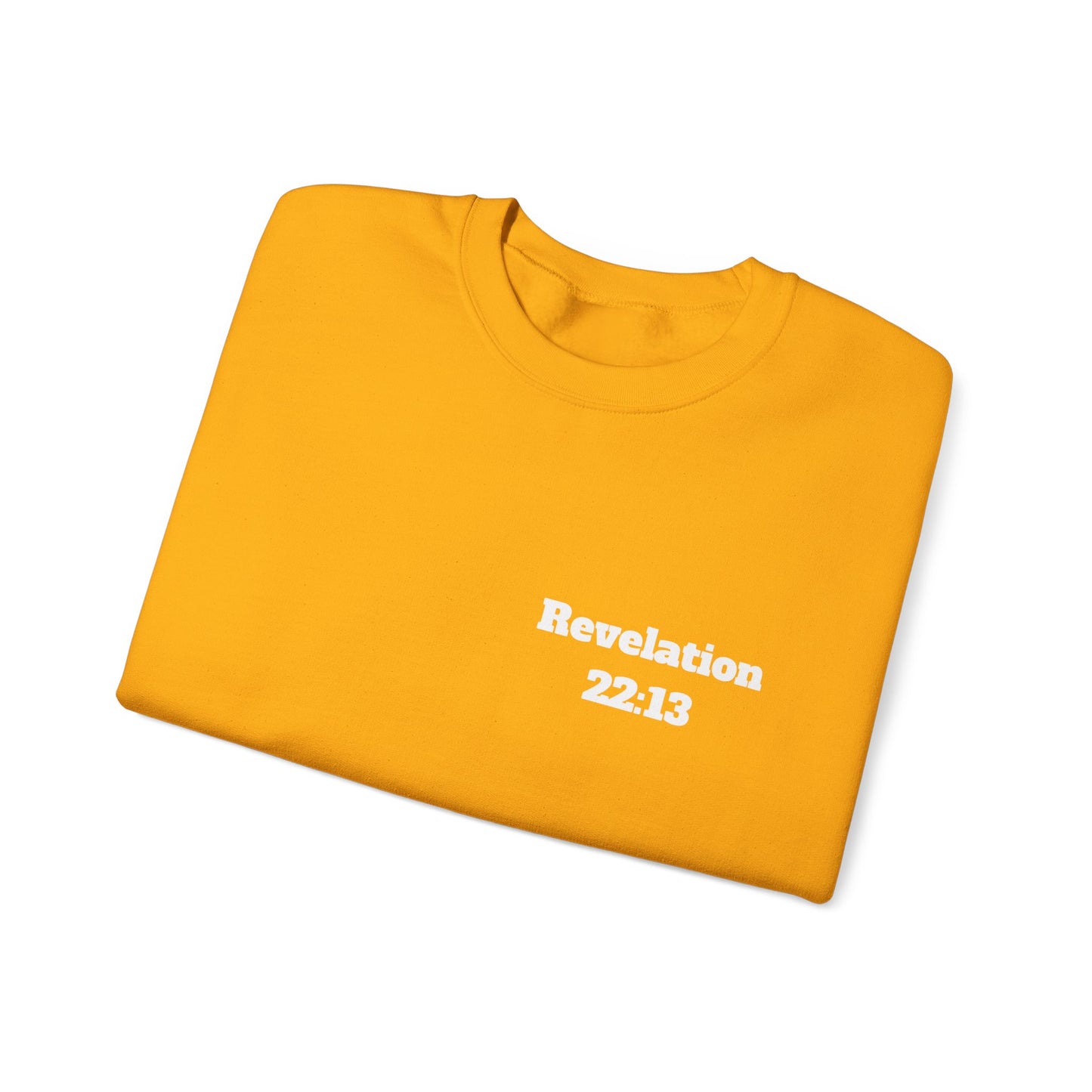 Revelation 22:13 Christian Sweatshirt, Christian Gifts, Christian Back To School Gifts, Church Outfits