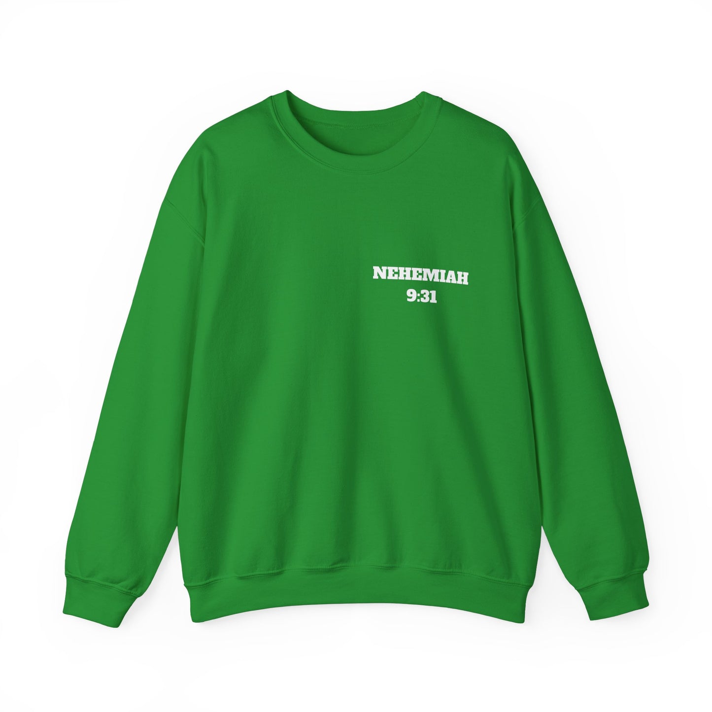 Nehemiah 9:31 Christian Sweatshirt, Christian Gifts, Christian Back To School Gifts, Church Outfits