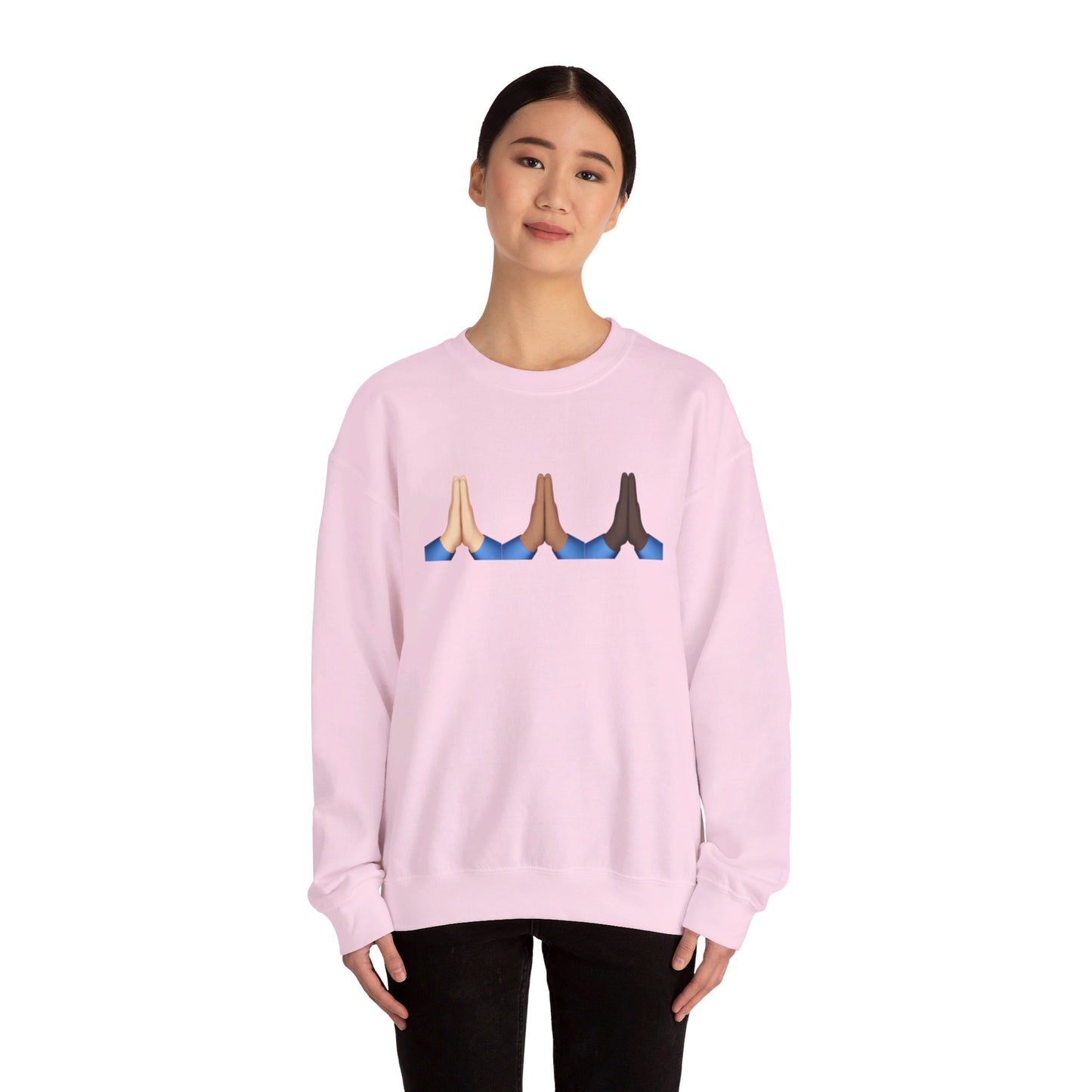 Praying Hands Emoji Shirt -Pray Shirt, Pray Sweatshirt, Christian Clothing, Christian Shirts, Christian Sweatshirt, Christian Hoodie, Prayer