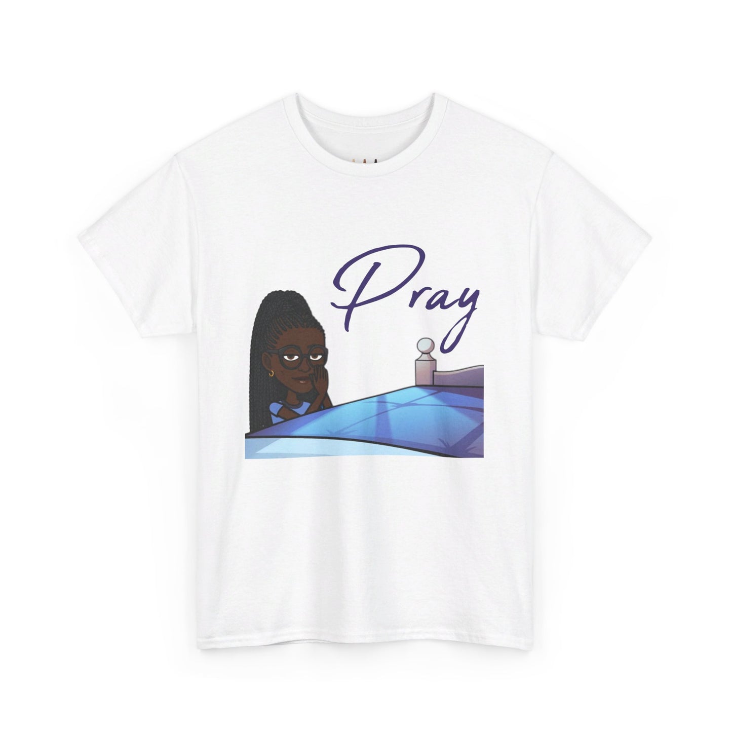 Praying Bitmoji Christian Women's TShirt, Women's Easter Outfit, Easter Gifts, Women's Easter Gifts, Christian Women's Clothing, Pray TShirt