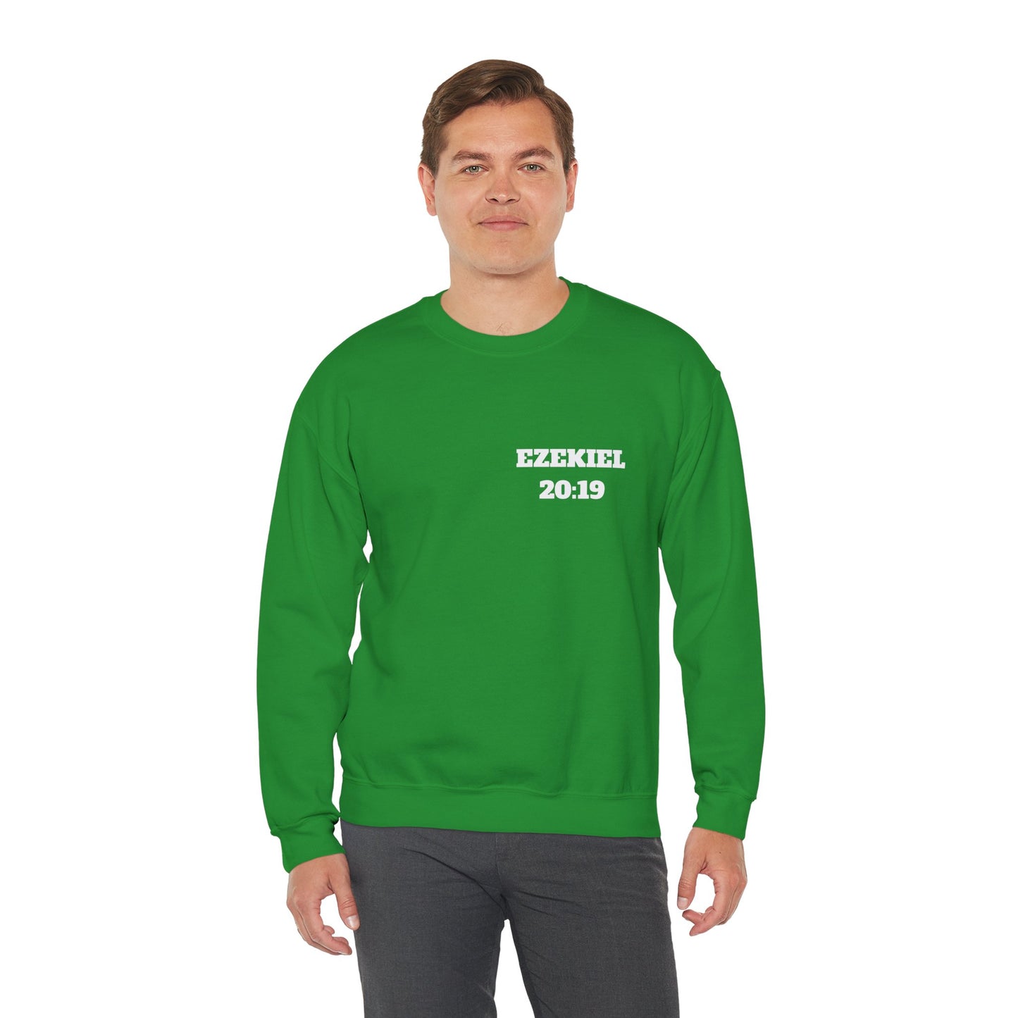 Ezekiel 20:19 Christian Sweatshirt, Christian Gifts, Christian Back To School Gifts, Church Outfits
