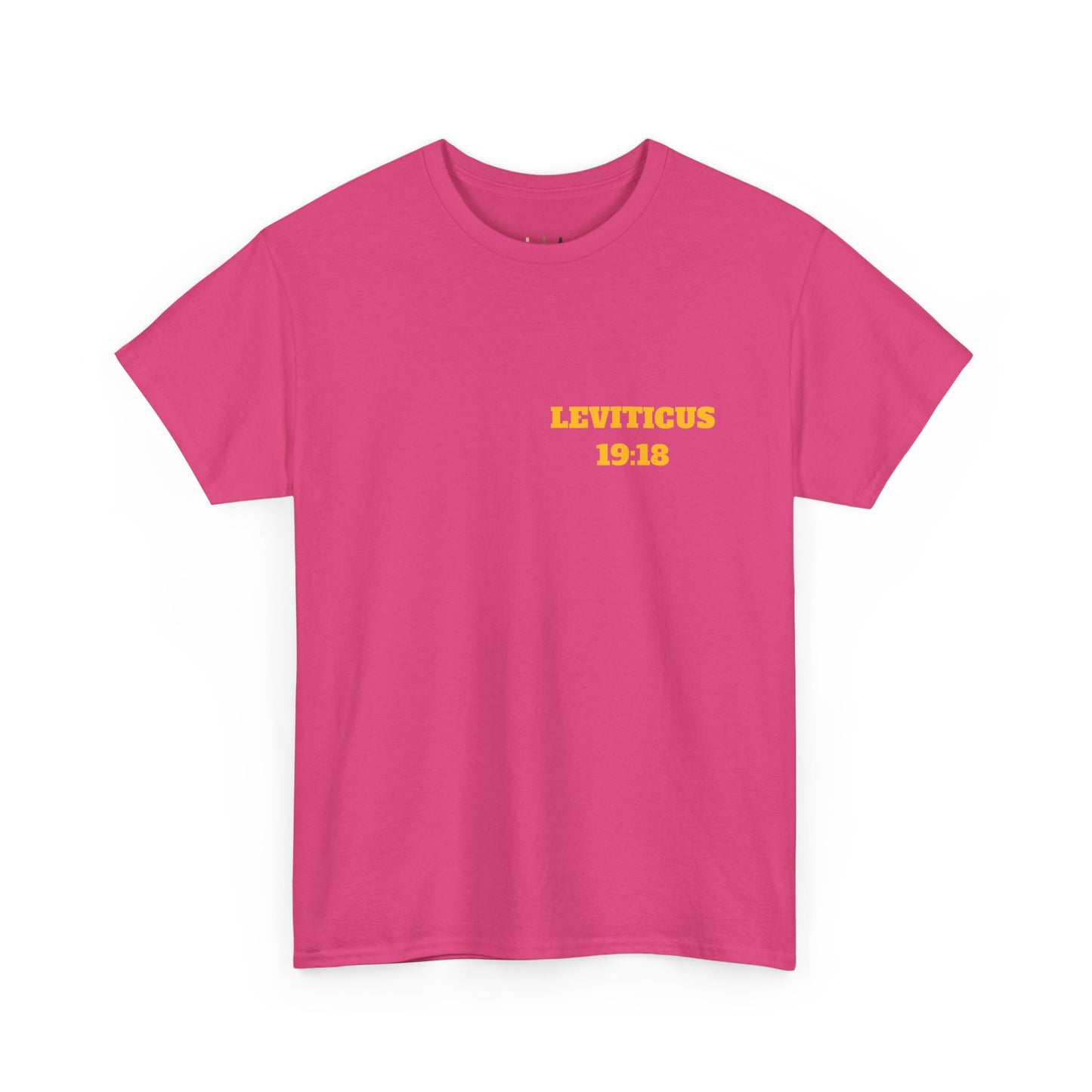 Leviticus 19:18 Christian T-Shirt, Christian Gifts, Christian Back To School Gifts, Trendy Christian Apparel