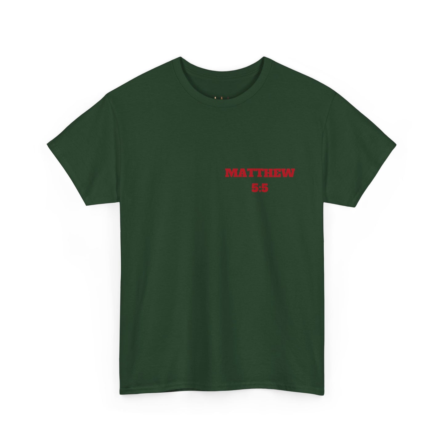 Matthew 5:5 Christian T-Shirt, Christian Gifts, Christian Back To School Clothes, Church Outfits