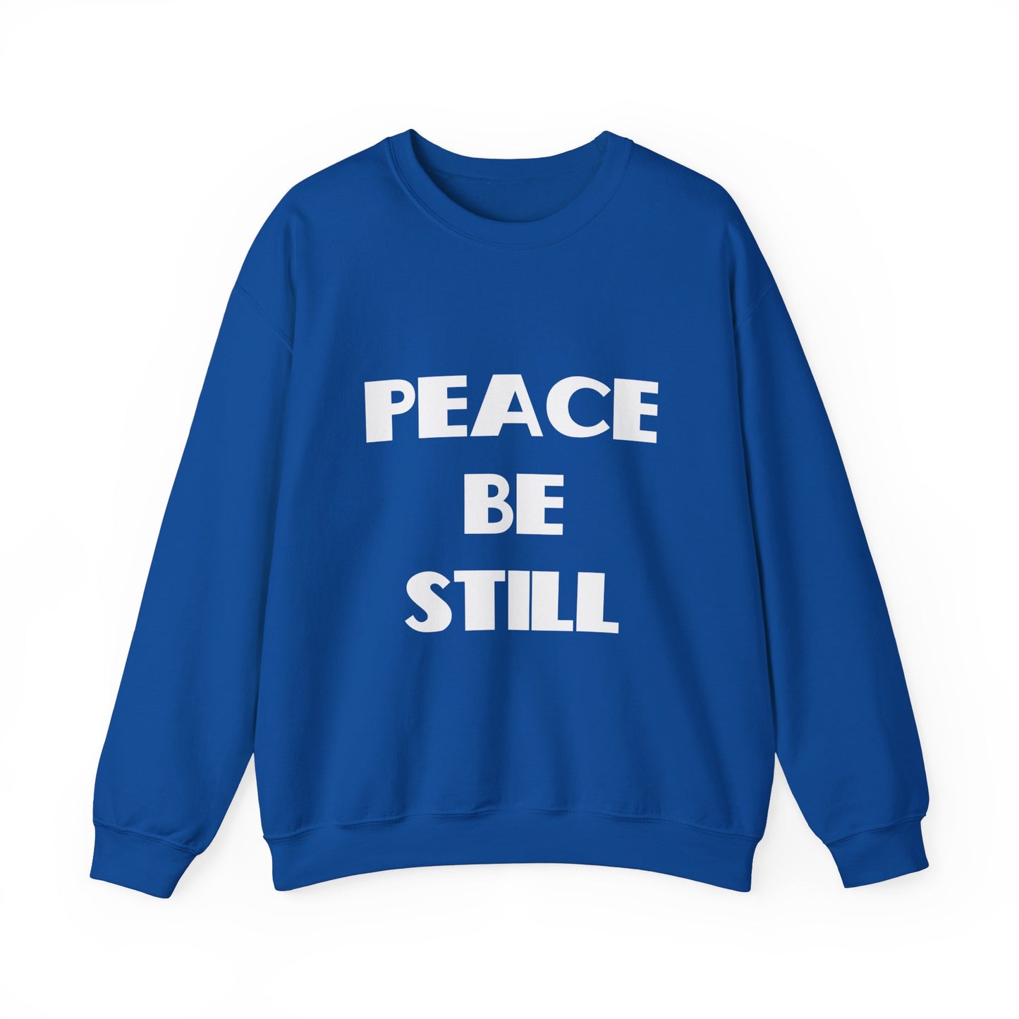 Peace Be Still Christian Sweatshirt, Christian Gifts, Christian Back To School Gifts, Trendy Christian Apparel