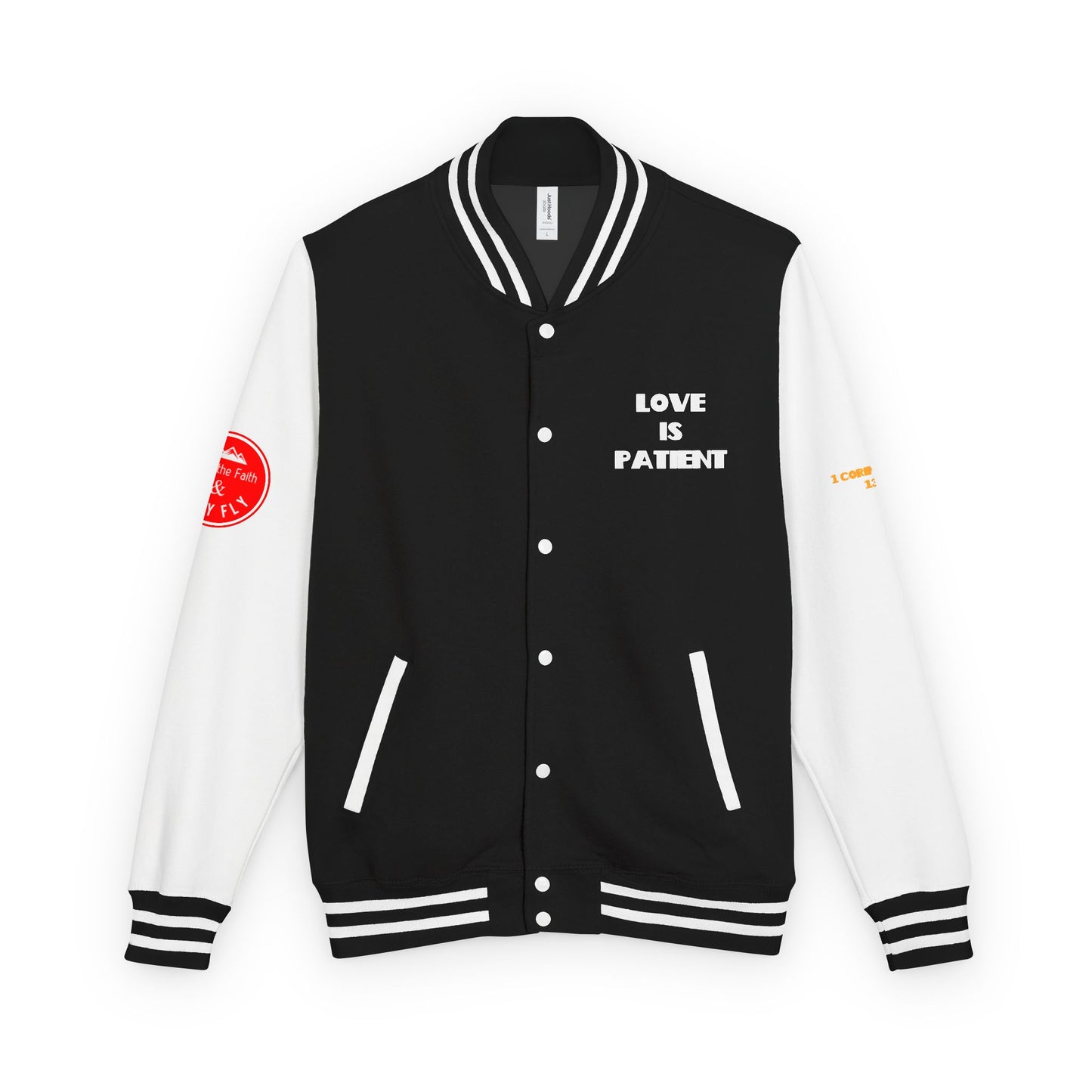 Love Is Kind Letterman Jacket, Christian Letterman Jacket, Christian Streetwear