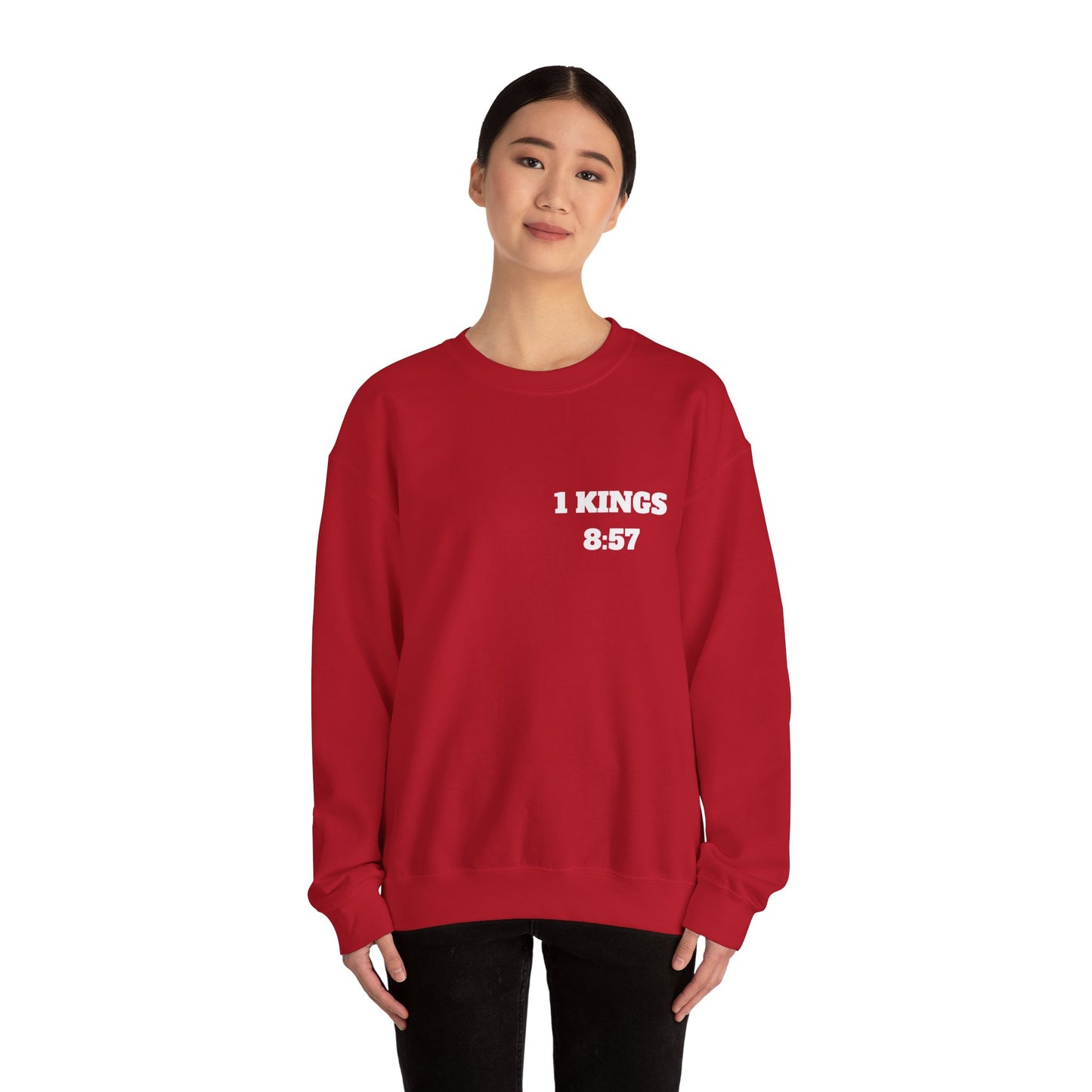 1 Kings 8:57 Christian Sweatshirt, Christian Gifts, Christian Back To School Gifts, Trendy Christian Apparel