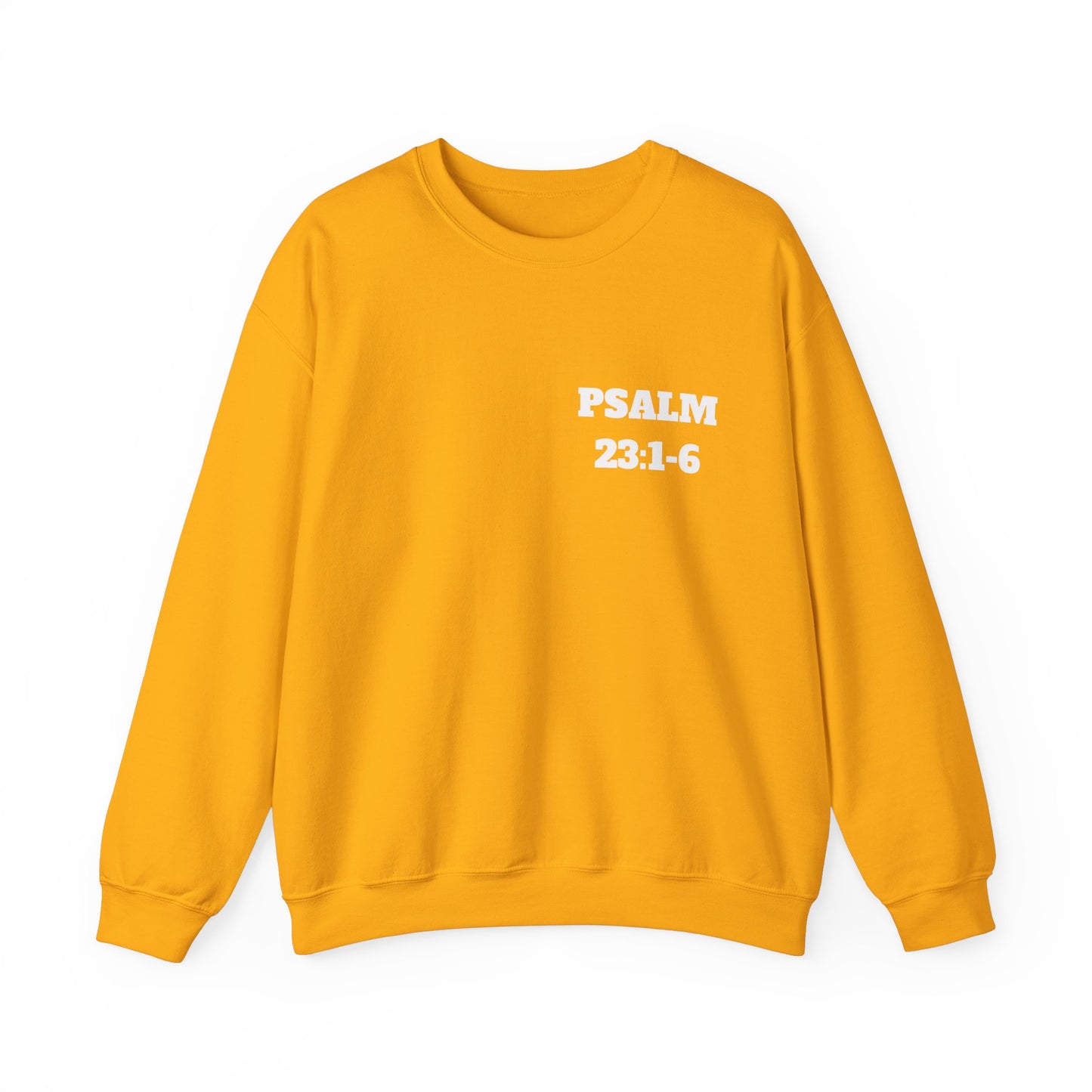 Psalms 23:16 Christian Sweatshirt, Christian Gifts, Christian Back To School Gifts, Trendy Christian Apparel
