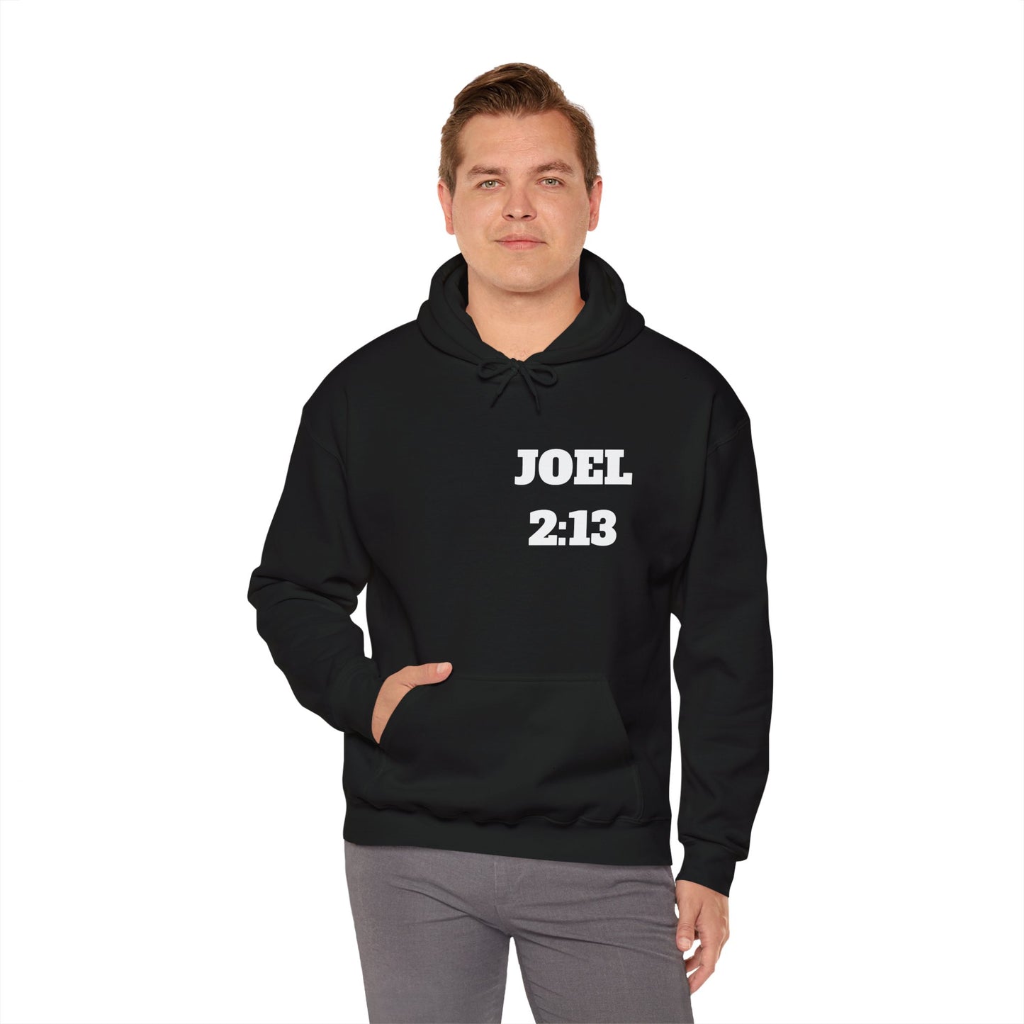 Joel 2:13 Christian Hoodie, Christian Gifts, Christian Back To School Gifts, Trendy Christian Apparel