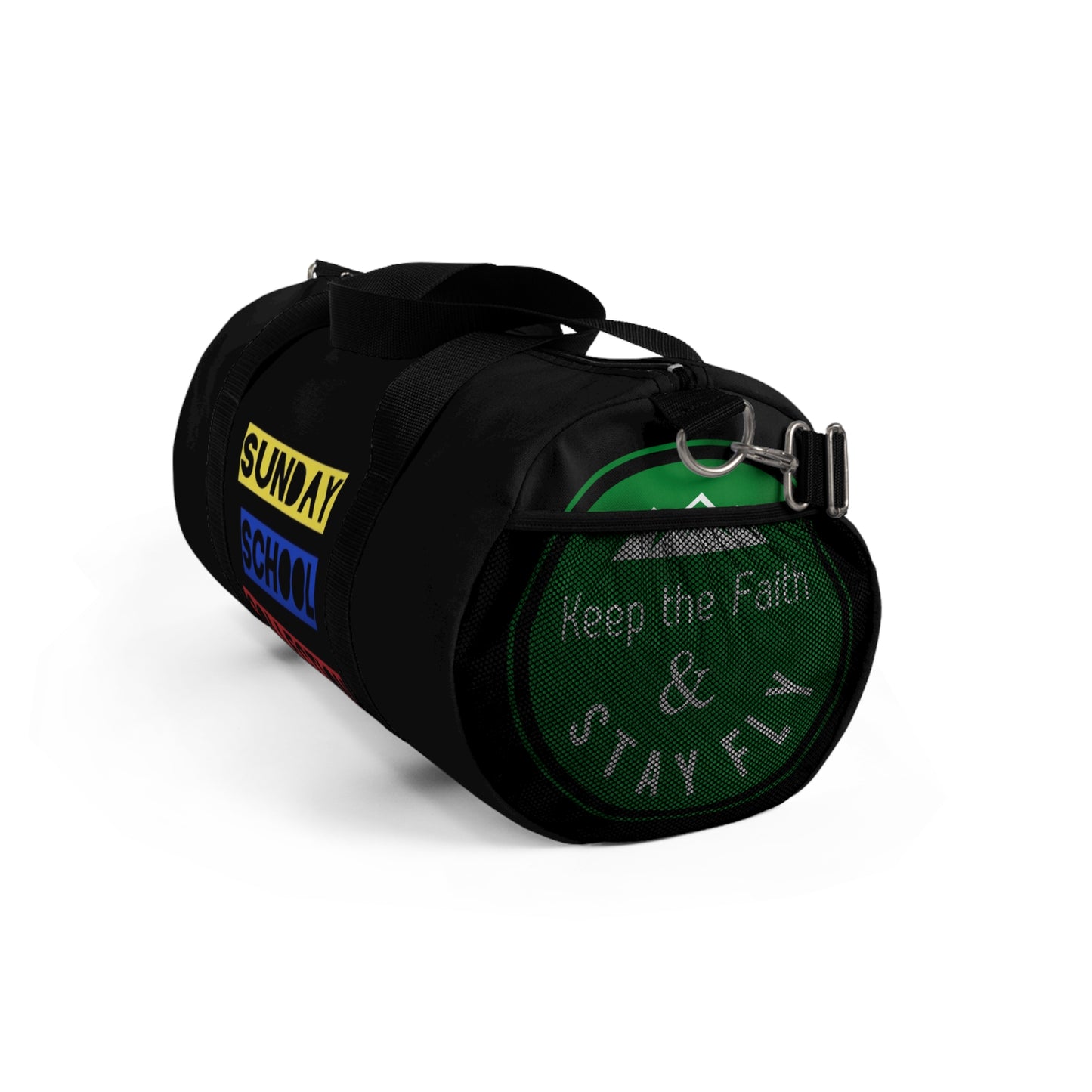 Keep The Faith & Stay Fly Duffel Bag