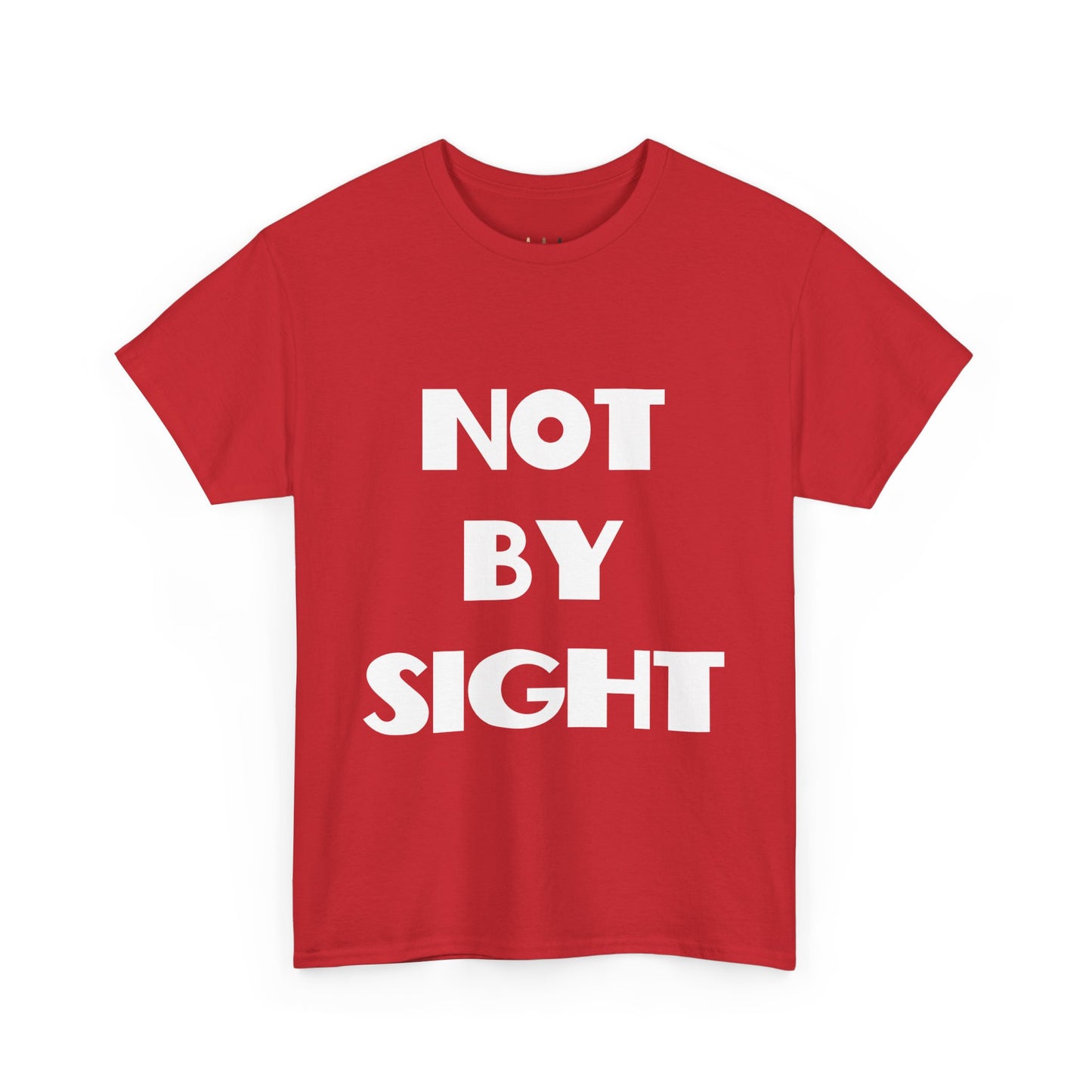 Not By Sight Christian T-Shirt, Christian Gifts, Christian Back To School Gifts, Trendy Christian Apparel