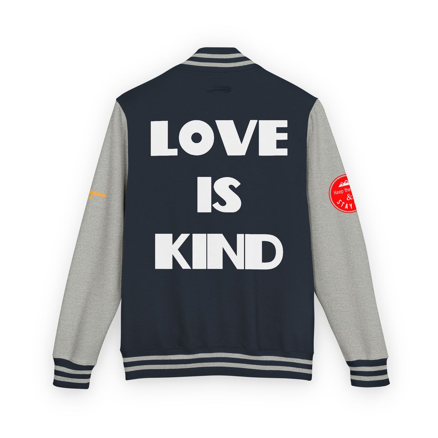 Love Is Kind Letterman Jacket, Christian Letterman Jacket, Christian Streetwear