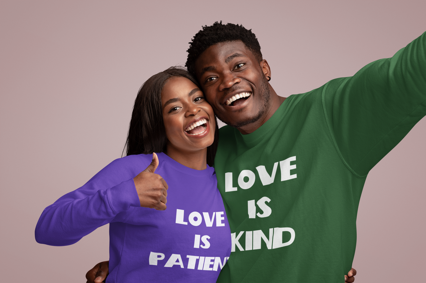 Love is Patient Christian Sweatshirt, Christian Gifts, Christian Back To School Gifts, Church Outfits