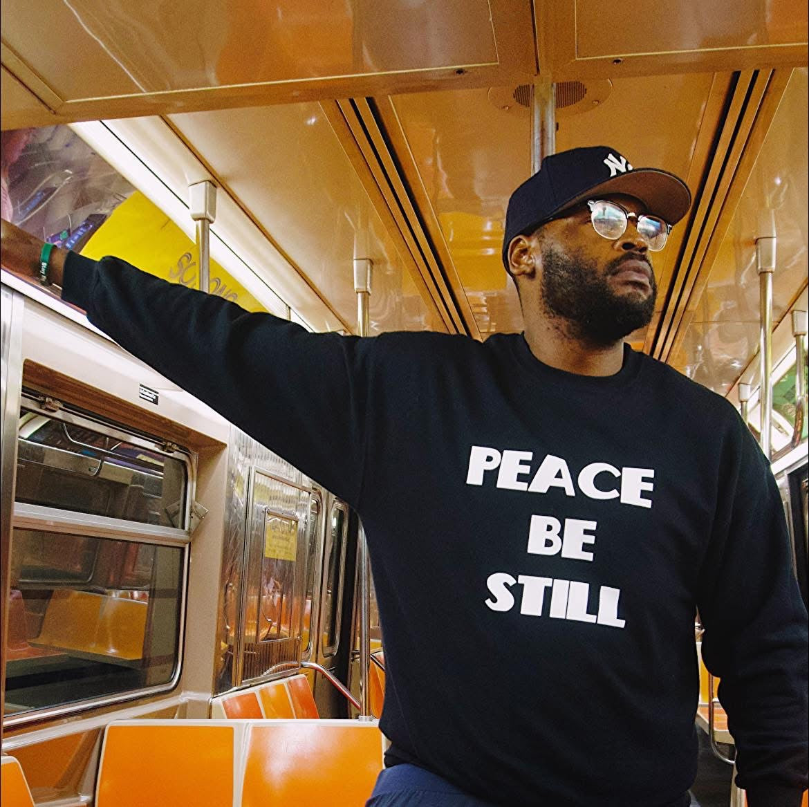Peace Be Still Christian Sweatshirt, Christian Gifts, Christian Back To School Gifts, Trendy Christian Apparel
