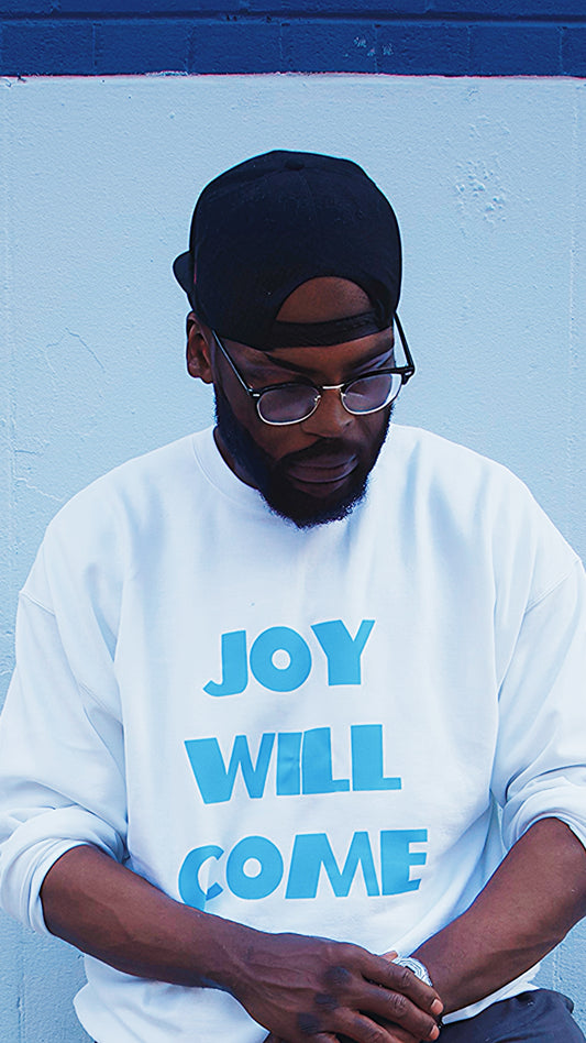 Joy Will Come Christian Sweatshirt from The Sunday School Collection
